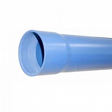 Труба ПВХ (НПВХ) обсадная OD 90мм, стенка 5 мм, 1шт. 3060 мм