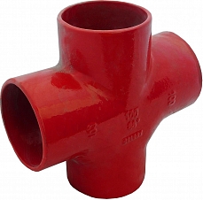 Крестовина чугунная SML 125х100