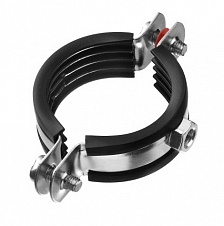 Хомут трубный с гайкой 5 " (135-143) М10