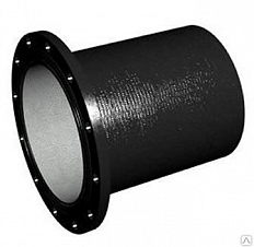 Патрубок фланец-раструб чугунный ПФР (ВЧШГ с ЦПП) Ду 100 Патрубок фланец-раструб чугунный ПФР (ВЧШГ с ЦПП) Ду 100