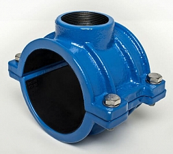 Муфта двухсоставная чугунная Ду100 (107-119)