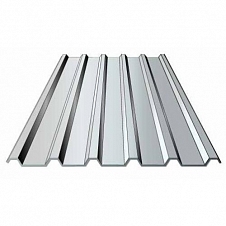 Профнастил C 44 СК (стены, кровля) 0.55мм Оцинкован Россия 100-140г/м2 . Zn (цинк)