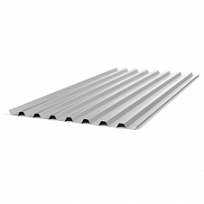 Профнастил C 10 СК (стены, кровля) 0.45мм Оцинкован Россия 80-140г/м2 . Zn (цинк)